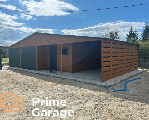 Garaże blaszane Suwałki – solidne konstrukcje od Prime Garage