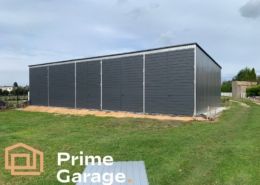 Garaż: szer: 18m x 8.3dł: m srebrny