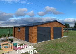 Garaż: szer: 9.7m x 6dł: m jasny złoty dąb