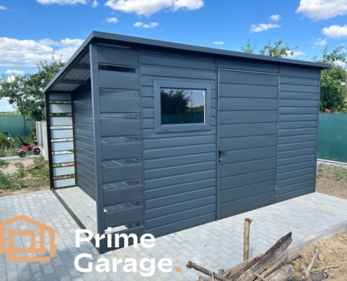 garaże blaszane łomża