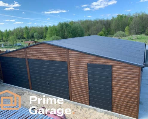 Garaże blaszane Piła – solidne konstrukcje od Prime Garage