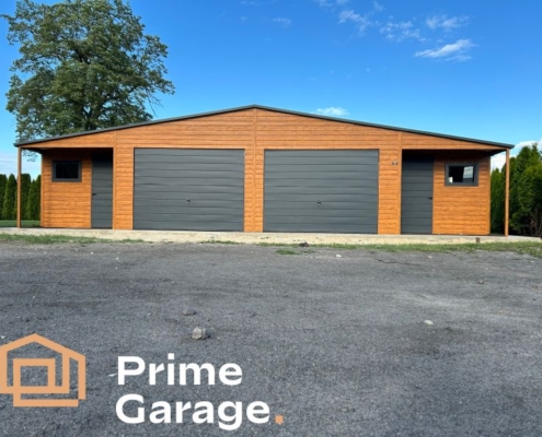 garaż blaszany Rybik