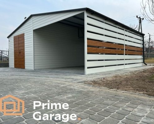 garaż blaszany lubin